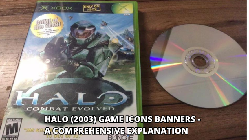 Halo (2003) game icons banners