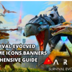 Ark: survival evolved (2017) game icons banners