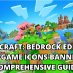 Minecraft: bedrock edition (2011) game icons banners